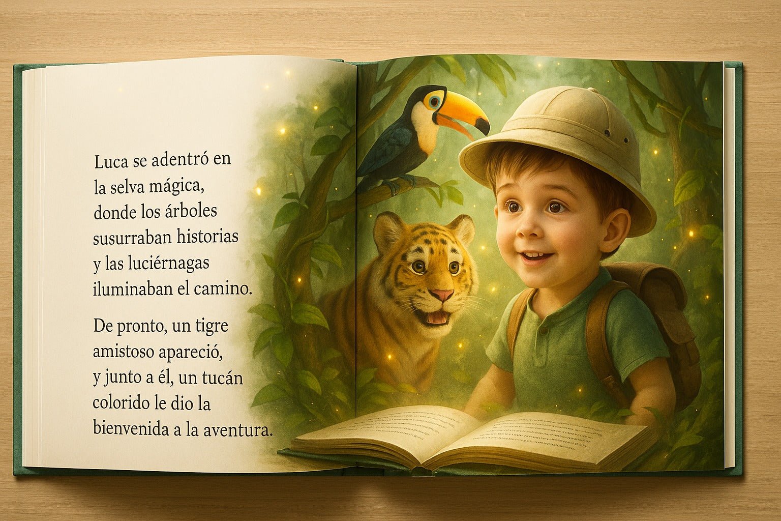 Cuento infantil personalizado Cuento estilo realista | Cucucuentos
